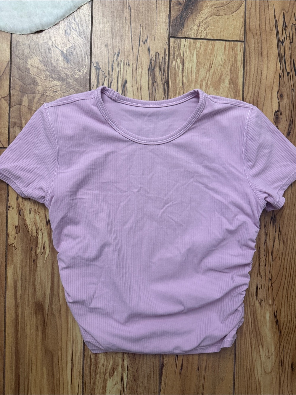 Lululemon ruched size drop top